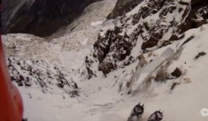 Climber Records - 300ft fall - Drift HD Camera