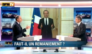 Copé sur BFMTV: la politique de Hollande "met la France et les Français à genoux" - 07/04