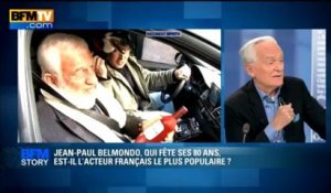 BFM STORY: Jean-Paul Belmondo, qui fête ses 80 ans, est-il l'acteur français le plus populaire ? - 09/04