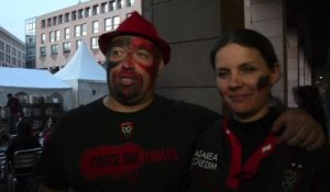 ITW supporters après Toulon - Leicester