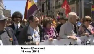 Des milliers d'Espagnols réclament la fin de la monarchie