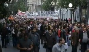 Grèce: Le personnel de santé dans la rue