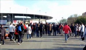 20/04/13 : ASSE-SRFC : aux abords du Stade de France