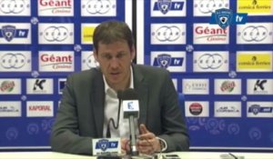 L1 / 2012-13 : Bastia 1-2 Lille : Conf. de R. Garcia