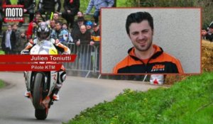 Julien Toniutti pilote de rallye KTM répond à Moto Mag