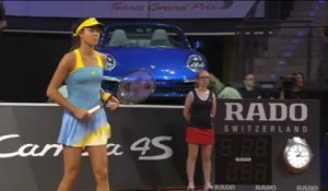 Stuttgart - Sharapova continue de lutter