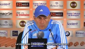 Lorient 0-1 OM : la réaction de Baup