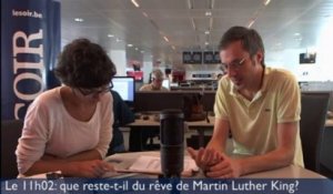 Le 11h02: «Obama n’en serait pas là sans Martin Luther King»