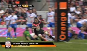 Toulouse-Grenoble: 57-7 - J26 - Saison 2012/2013