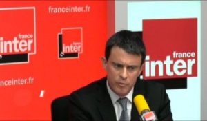 Manuel Valls : "On ne peut pas changer de cap"