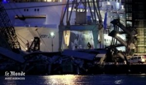 Italie : un porte-conteneurs défonce la tour de contrôle du port de Gênes