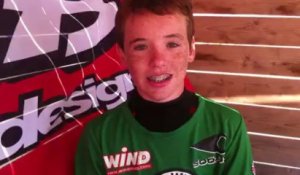 Defi Wind Gruissan: Interview de Marc Frezal, 14 ans, 481 ème de la première manche!