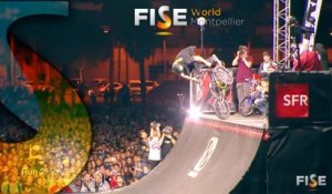Kevin Peraza - 3rd Final BMX Spine - FISE World Montpellier 2013