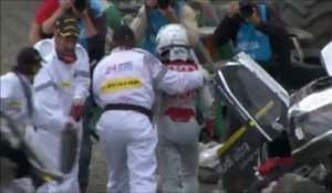 L'accident d'Allan McNish aux 24 Heures du Mans