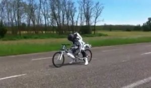 François Gissy : 263km/h à vélo