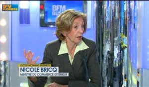 Le volet export de la BPI: Nicole Bricq, Ministre du Commerce extérieur, dans GMB - 23 mai