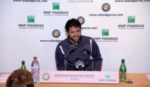 Roland-Garros - Tipsarevic : ''Ils étaient tous derrière Mahut''