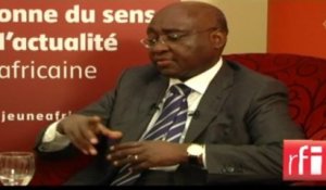 Donald Kaberuka, président de la BAD, au micro d'Eco d'ici, Eco d'ailleurs