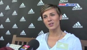 Roland Garros / Céline Dumerc fan de Tsonga - 03/06