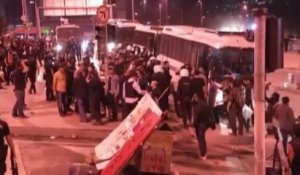 Sixième nuit de manifestations en Turquie