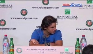 Roland Garros / Nadal : 'Un grand match !" 07/06