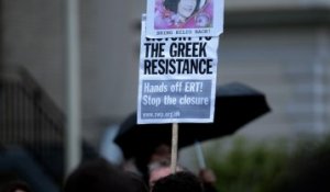 Grève générale pour défendre l'audiovisuel public grec
