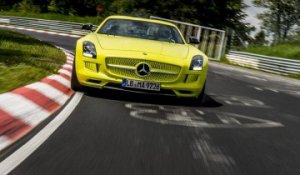 Mercedes SLS AMG Electric Drive - Record du tour au Nürburgring