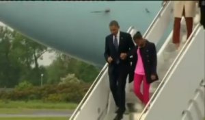 Obama arrive en Irlande du Nord pour le sommet du G8