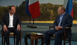 Entretien bilatéral avec M. Vladimir POUTINE, Président de la Fédération de Russie