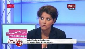 Najat Vallaud-Belkacem : "[Villeneuve-Sur-Lot] La famille de gauche doit être unie, notamment (…) pour contrer ce Front National"