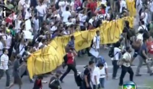 Le Brésil secoué par ses plus grandes manifestations depuis 20 ans