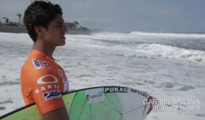 Gabriel Medina - Round 2 - Oakley Pro Bali