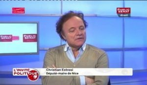 Christian Estrosi : "[DSK auditionné au sénat] pas normal"