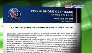 Blanc au PSG, c’est officiel - 25/06