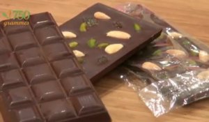 Tablettes de chocolat façon mendiants - 750 Grammes