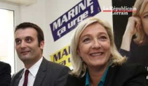 Marine Le Pen à Forbach : "Cahuzac et DSK, symboles de l'immoralité absolue de la politique"