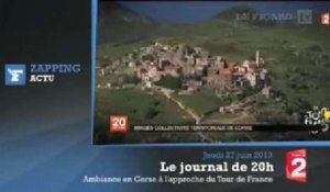 Ambiance et préparatifs en Corse à l'approche du Tour de France