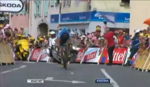 Tour de France : Daniel Martin gagne la 9e étape à Bagnères-de-Bigorre