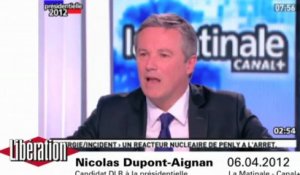Dupont-Aignan, le politique du pire