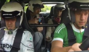 F1 - Podolski au volant de Rosberg