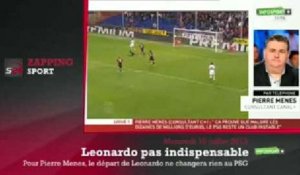 Zap'Sport: Quand Pierre Ménès taille Leonardo