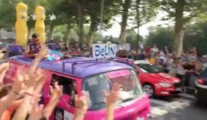 La caravane du Tour de France s'élance de Saint-Pourçain