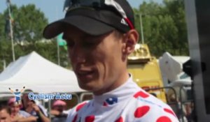 Tour de France 2013 - Pierre Rolland : "Le Ventoux avec le maillot à pois..."