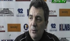 JSFN TV: Interview Pascal Donnadieu avant match Paris Levallois