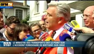 Frédéric Cuvillier: "Le retour à la normal est difficile à indiquer" sur le RER C - 16/07