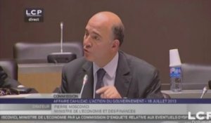 Commission Cahuzac : Moscovici et son approche du "doute méthodique"