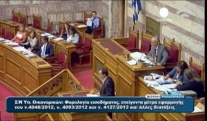 Grèce : le Parlement s'apprête à voter la...