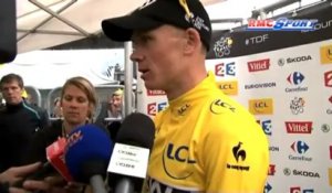 19ème étape / Froome : Froome inquiété mais toujours en jaune" 19/07