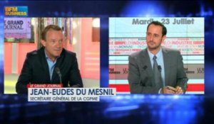 Jean-Eudes Du Mesnil, secrétaire général de la CGPME, dans Le Grand Journal - 23 juillet 2/6