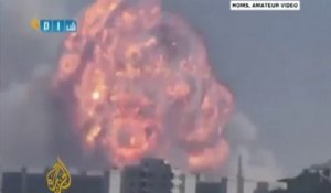 Syrie : explosion d'un dépôt de munitions à Homs
